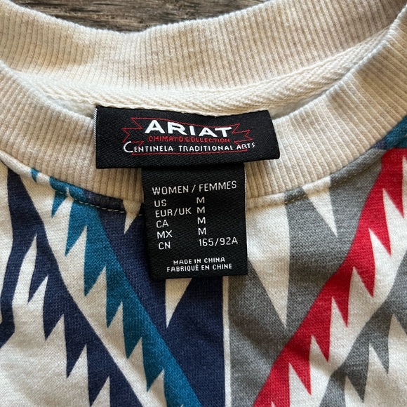 Ariat Multicolor Geometric Sweater - Picture 2 of 4